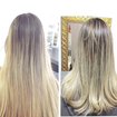 Mechas no tom de 9.89 Itallian Hairtech. Feitas com a propria tinta. #blondhair