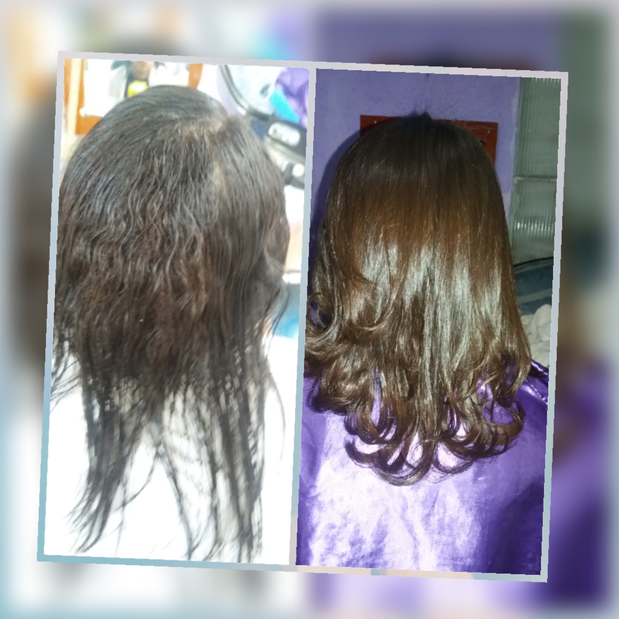 Antes e depois...
#façaseuorçamento
Whats: 95760-2968
Progressiva sem formol
Mais uma linda Cliente satisfeita  cabelo cabeleireiro(a)