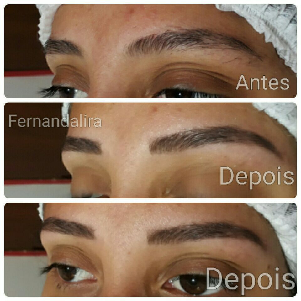 Designer de sobrancelha estética esteticista designer de sobrancelhas