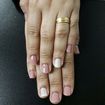 Unhas com glitter 😚