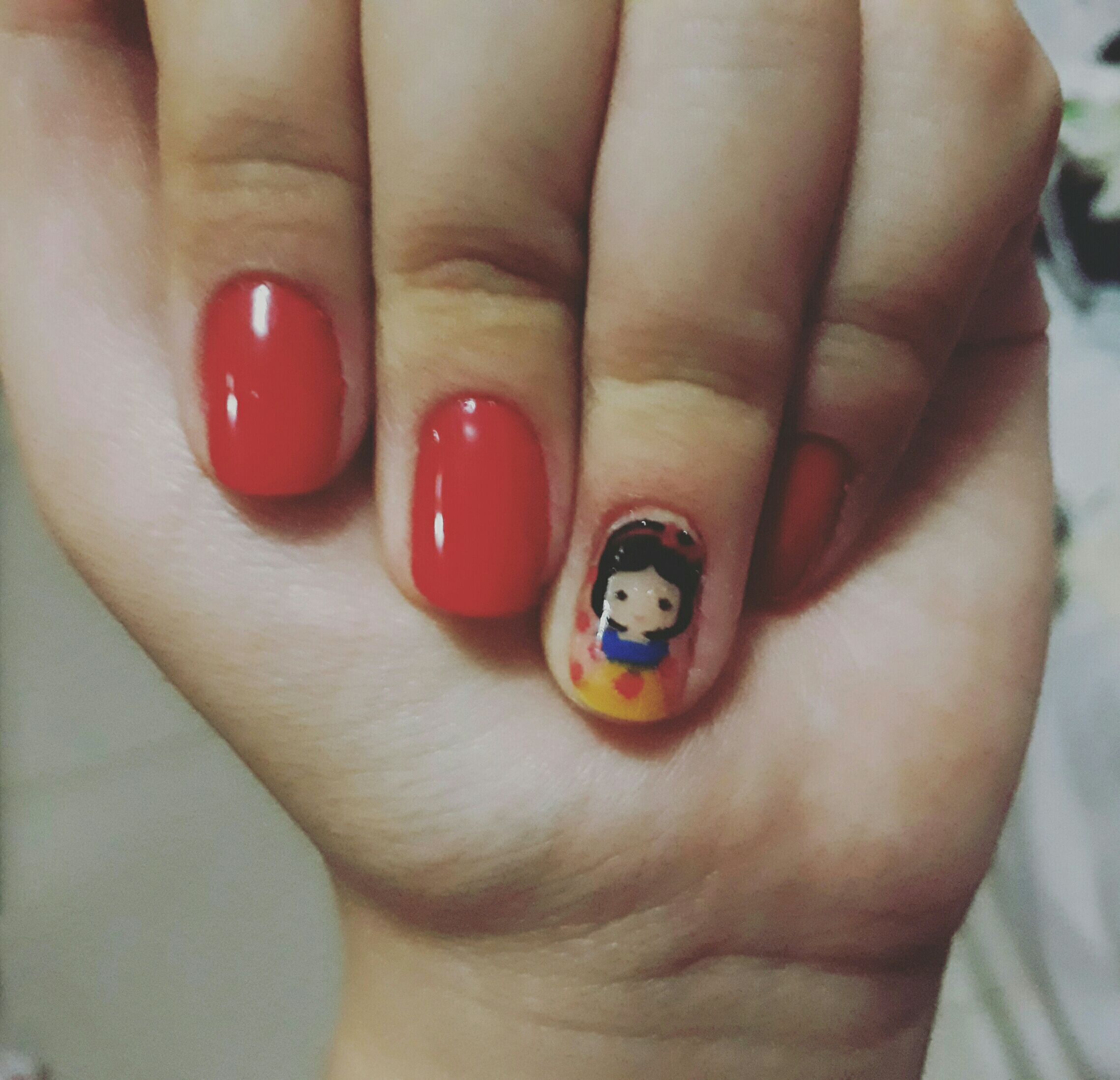 Branca de neve 👸 unha esteticista designer de sobrancelhas