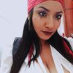 Maquiagem de pirata para uma festa a fantasia, super improvisada pois foi de última hora.