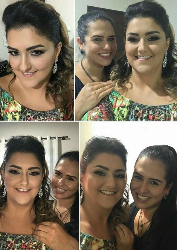 Maquiagem e penteado convidada de casamento maquiagem maquiador(a) designer de sobrancelhas micropigmentador(a)