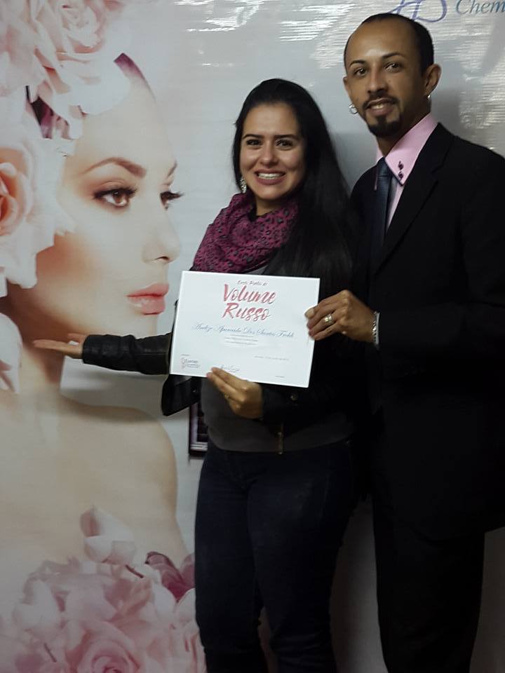 Curso Volume Russo outros maquiador(a) designer de sobrancelhas micropigmentador(a)
