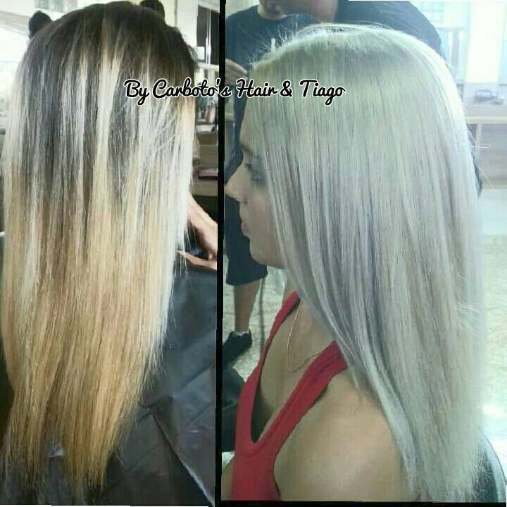 #correcaodecor #loiroplatinado #amocolorimetria  cabelo barbeiro(a) cabeleireiro(a)