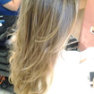 cabelo com luzes iluminadoras e ombre hair