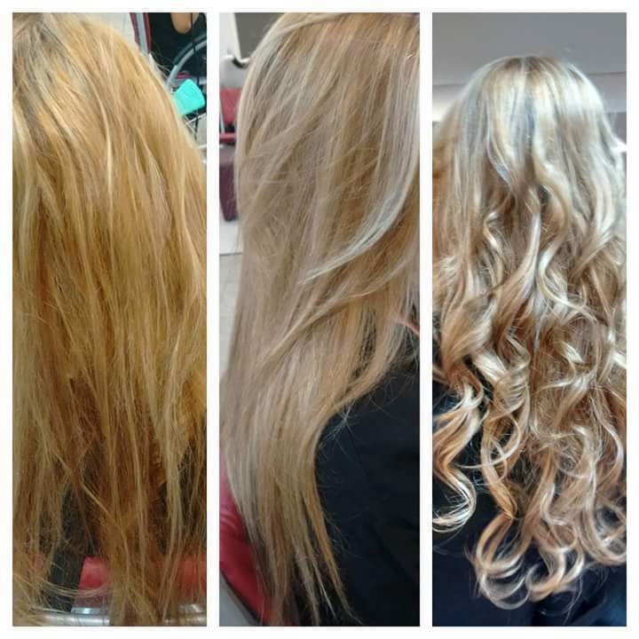 Começo meio fim 
Cor corte cabelo cabeleireiro(a) maquiador(a)