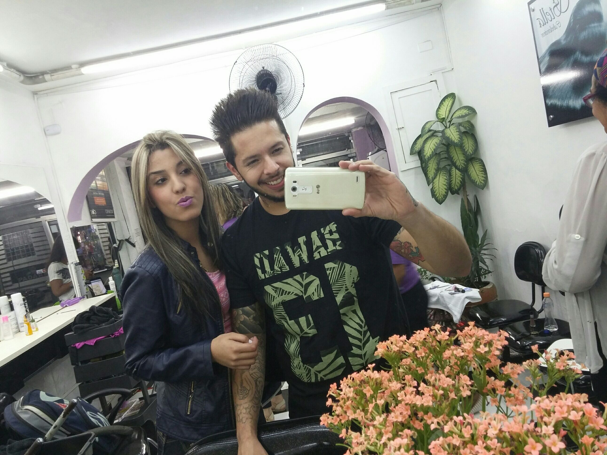 Luzes cabelo cabeleireiro(a)