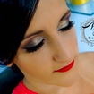Madrinha de Casamento com esfumado e glitter
#esfumado #madrinha #glitter #bocavermelha