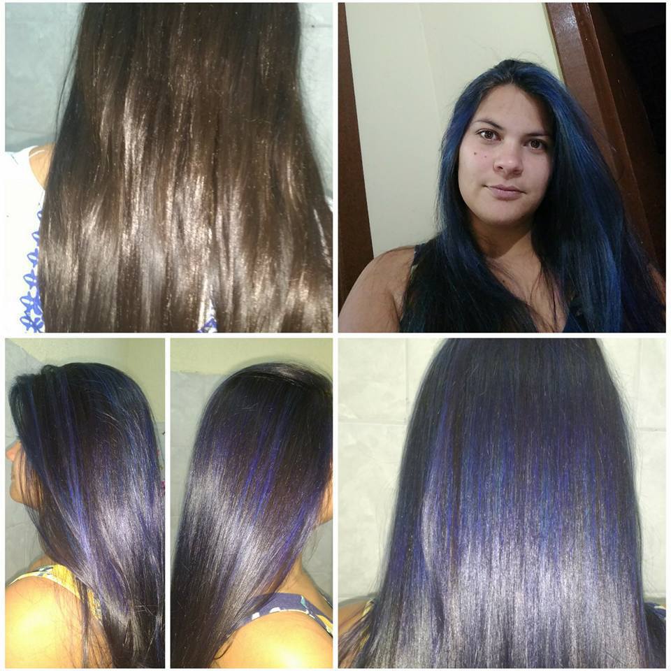 Diva sereiando com mechas blue... By Aitia Rita cabelo cabeleireiro(a) maquiador(a)