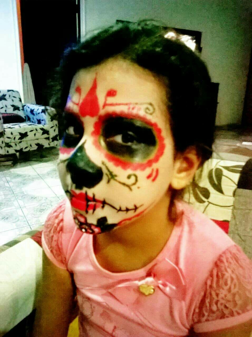#maquiagem #artística #arte #makeup #caveira #mexicana #kids #criança #Halloween maquiagem aromaterapeuta aromaterapeuta depilador(a) depilador(a) depilador(a) massoterapeuta