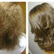 Antes e depois #cabeleireira 
