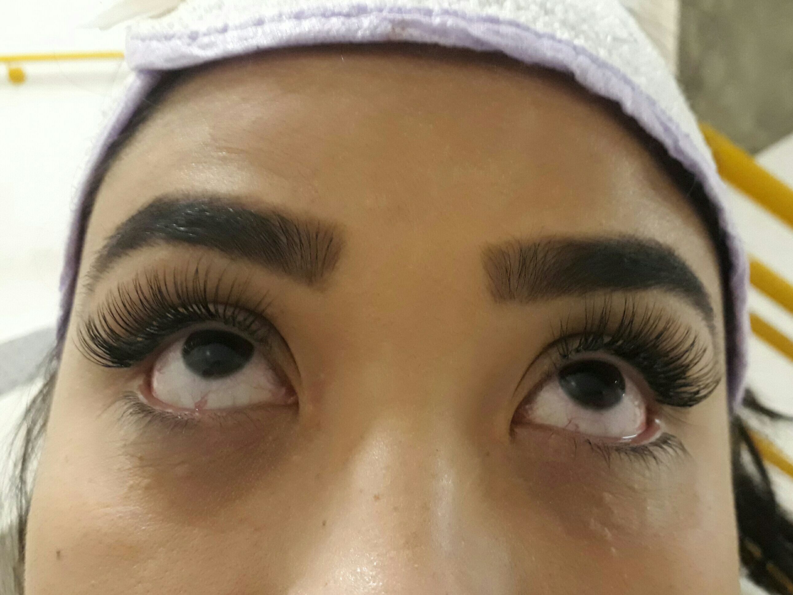 Cílios fio a fio 😍 estética esteticista designer de sobrancelhas