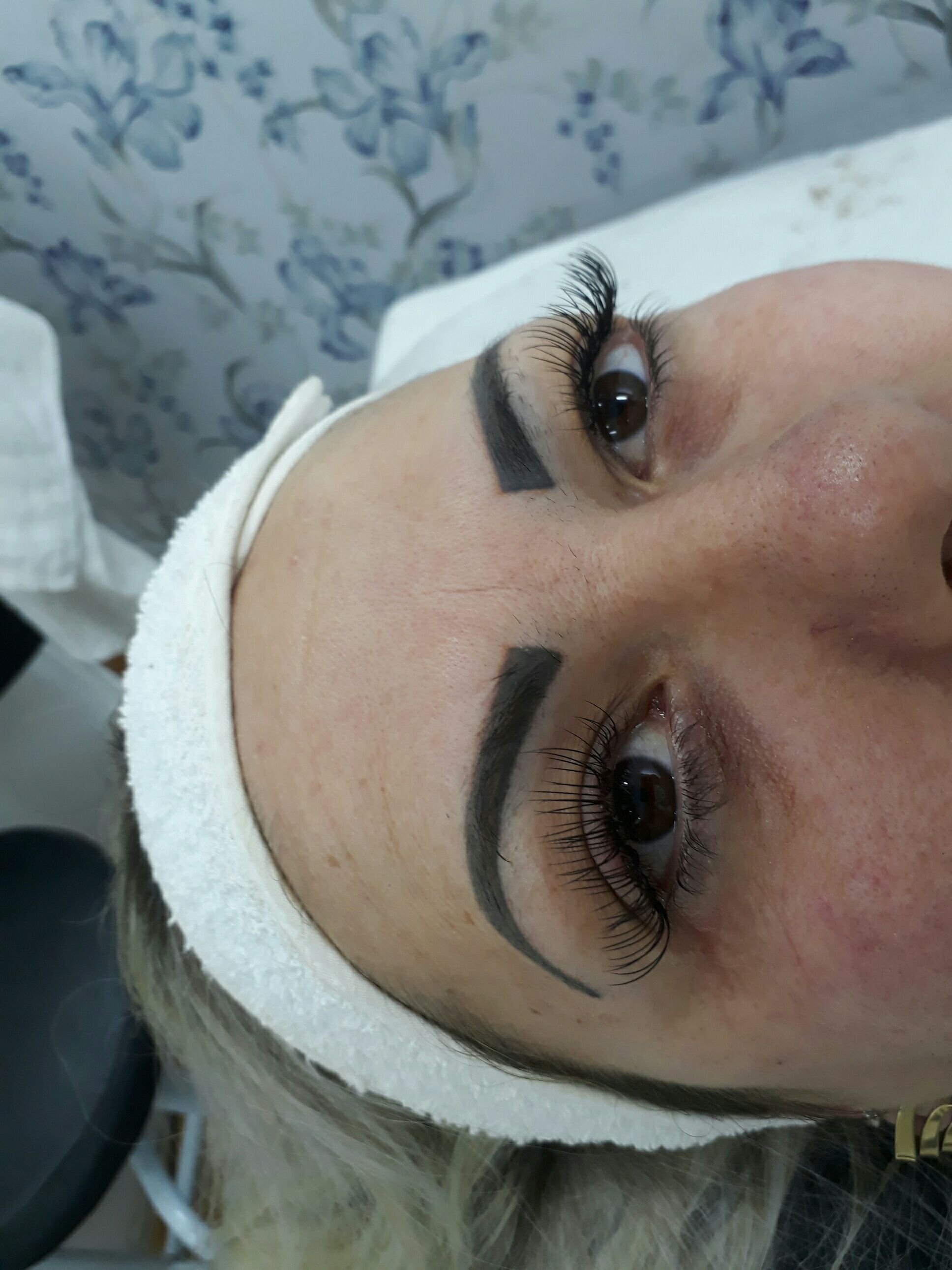 Cílios fio a fio 🤗🤗 estética esteticista designer de sobrancelhas