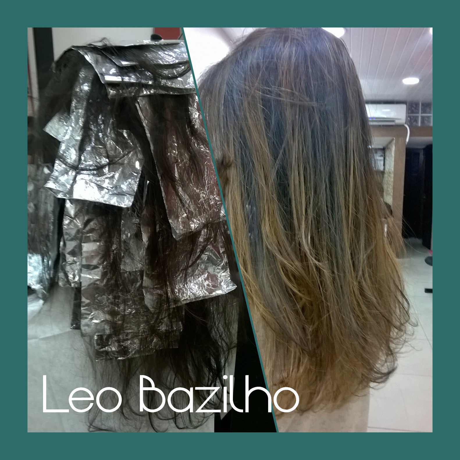 Ombreage cabelo cabeleireiro(a)