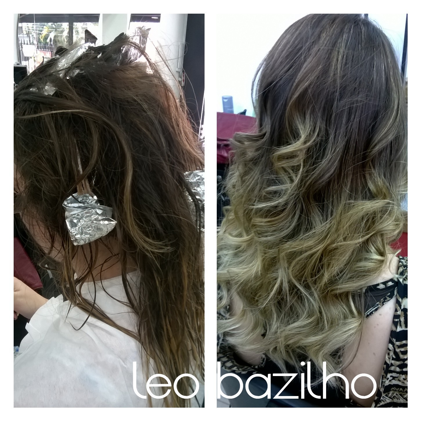 Ombreage cabelo cabeleireiro(a)
