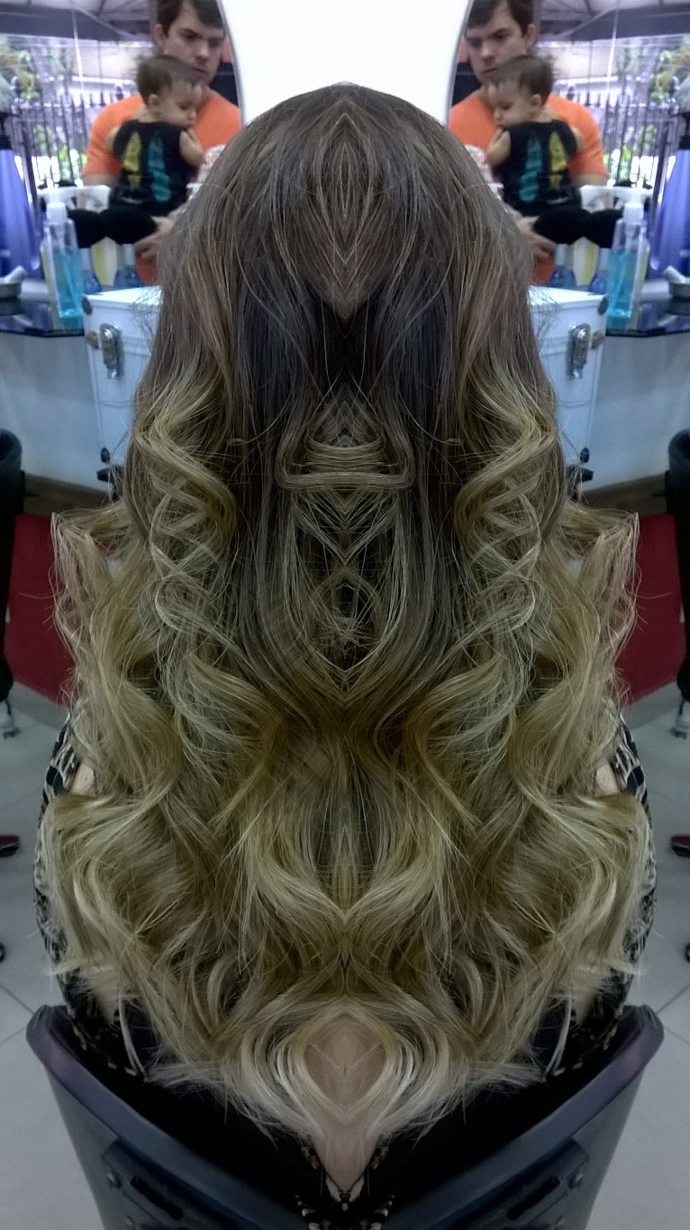 Ombreage cabelo cabeleireiro(a)