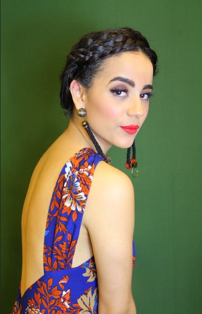 Make feita para Editorial de moda Senac 
Maquiagem frida kahlo. maquiagem maquiador(a)