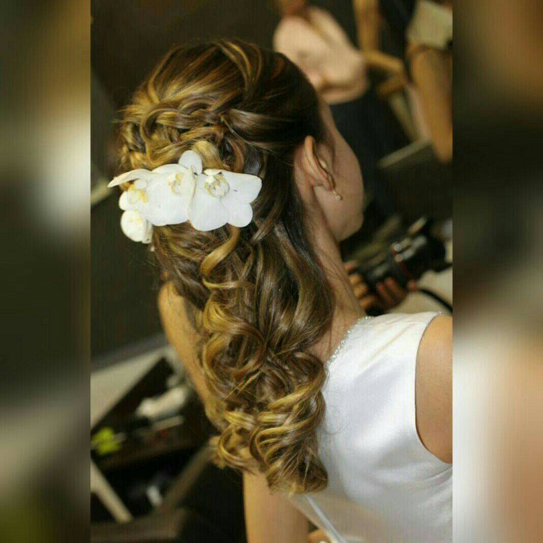 penteado infantil florista casamento