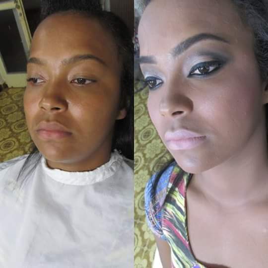 Negra linda 🌸🌸 maquiagem maquiador(a) auxiliar cabeleireiro(a)