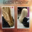 Botox capilar 
lavado/finalizado