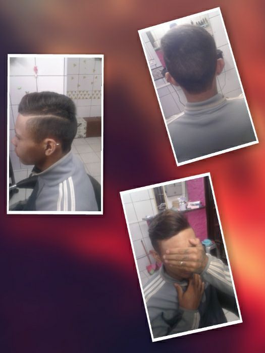 Corte Masculino Finalizado  cabelo auxiliar cabeleireiro(a) cabeleireiro(a) depilador(a) escovista designer de sobrancelhas