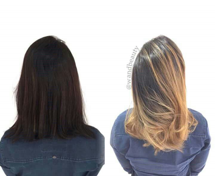 Aquele antes e depois... cabelo com movimento e saudável cabelo cabeleireiro(a) maquiador(a)