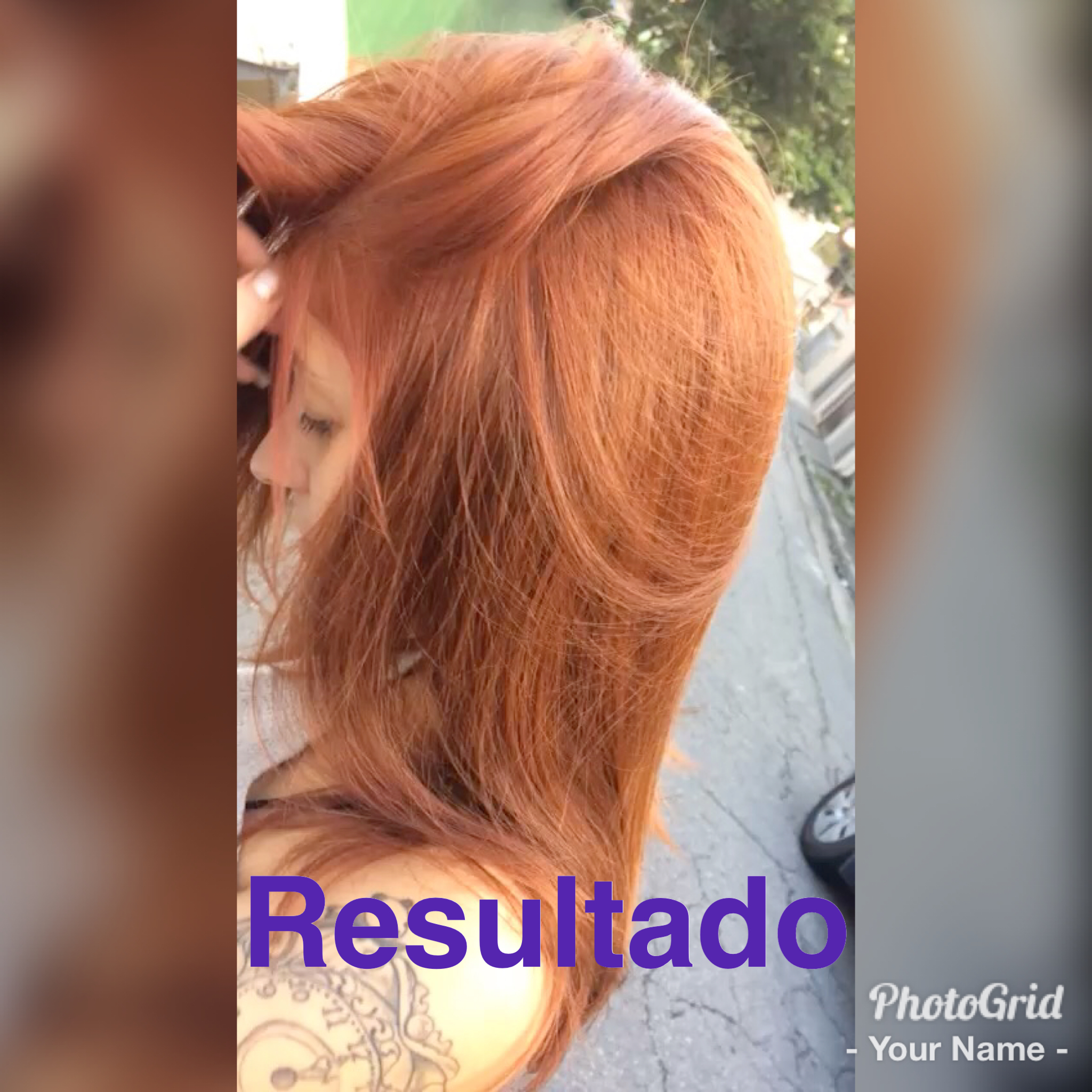 Resultado! #redhead #hair  cabelo auxiliar cabeleireiro(a)