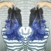 Ombré hair Blue
