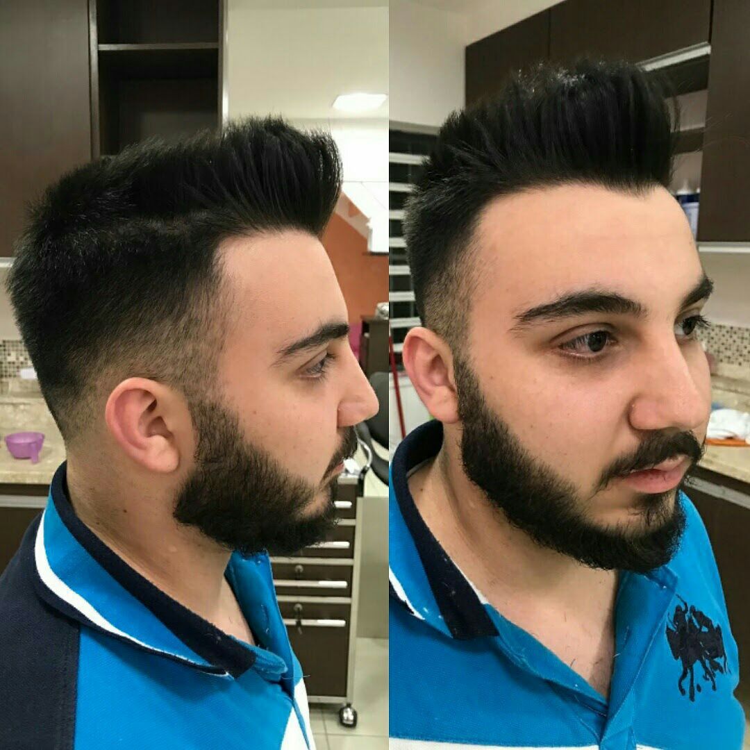 Corte e barba cabelo cabeleireiro(a) barbeiro(a) maquiador(a)