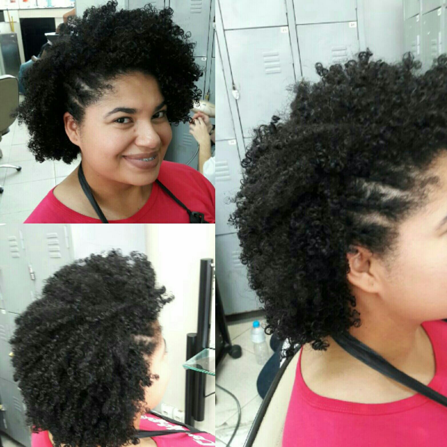 trança rasteira cabelo auxiliar cabeleireiro(a) designer de sobrancelhas