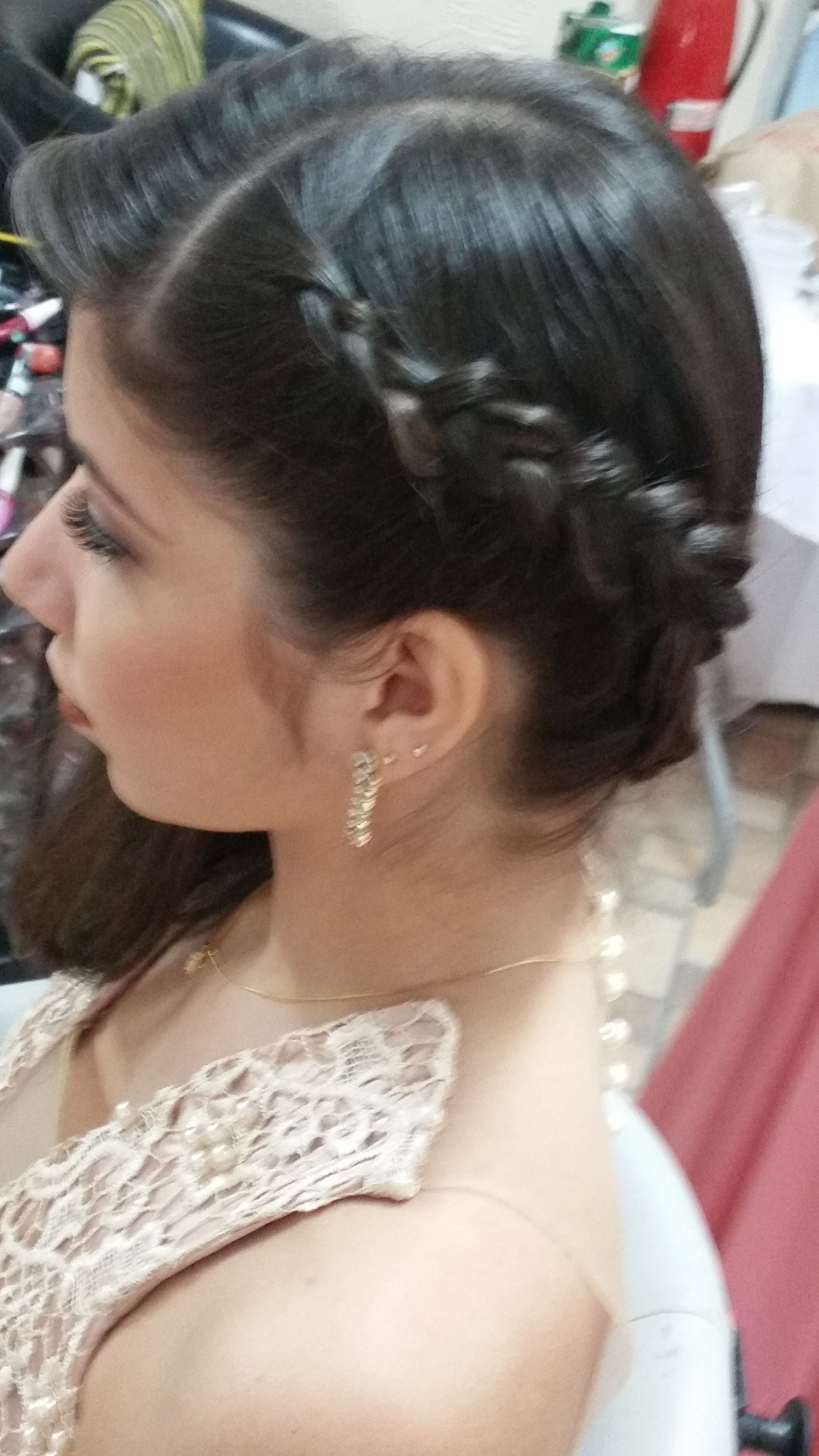Penteado cabelo cabeleireiro(a) cabeleireiro(a)