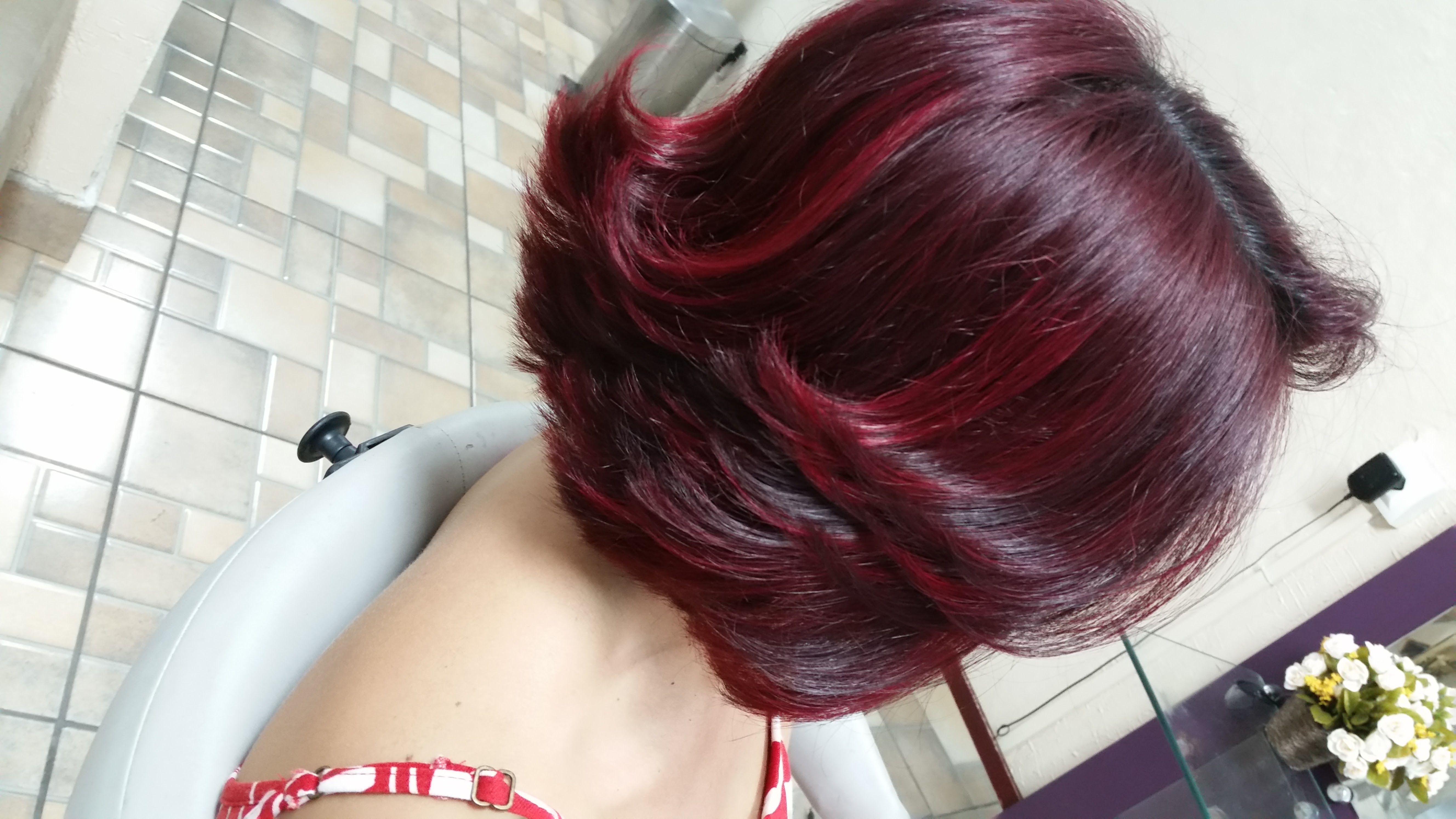 Escova modelada sem chapinha cabelo cabeleireiro(a) cabeleireiro(a)