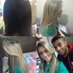 Luzes loiro clarissimo