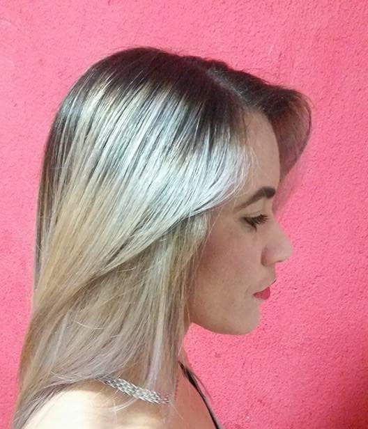 Raiz esfumada cabeleireiro(a) cabeleireiro(a)