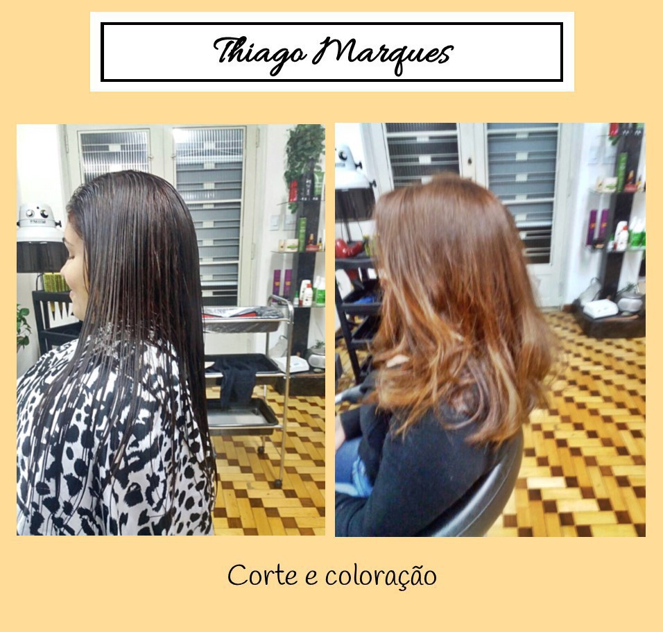 Corte e coloração cabelo cabeleireiro(a)