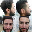Barba e corte de cabelo
