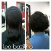 Corte  irregular somente com a desfiadeira.
