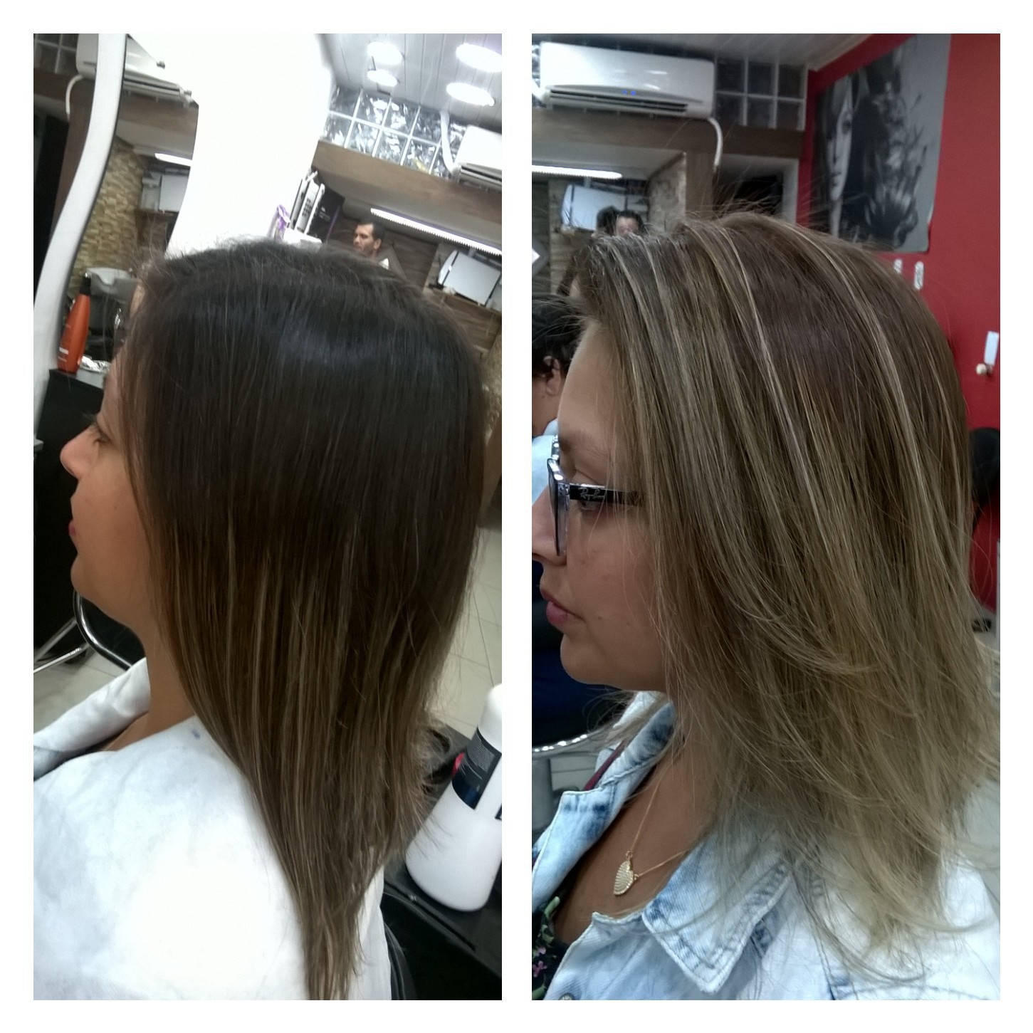 Ombreage cabelo cabeleireiro(a)