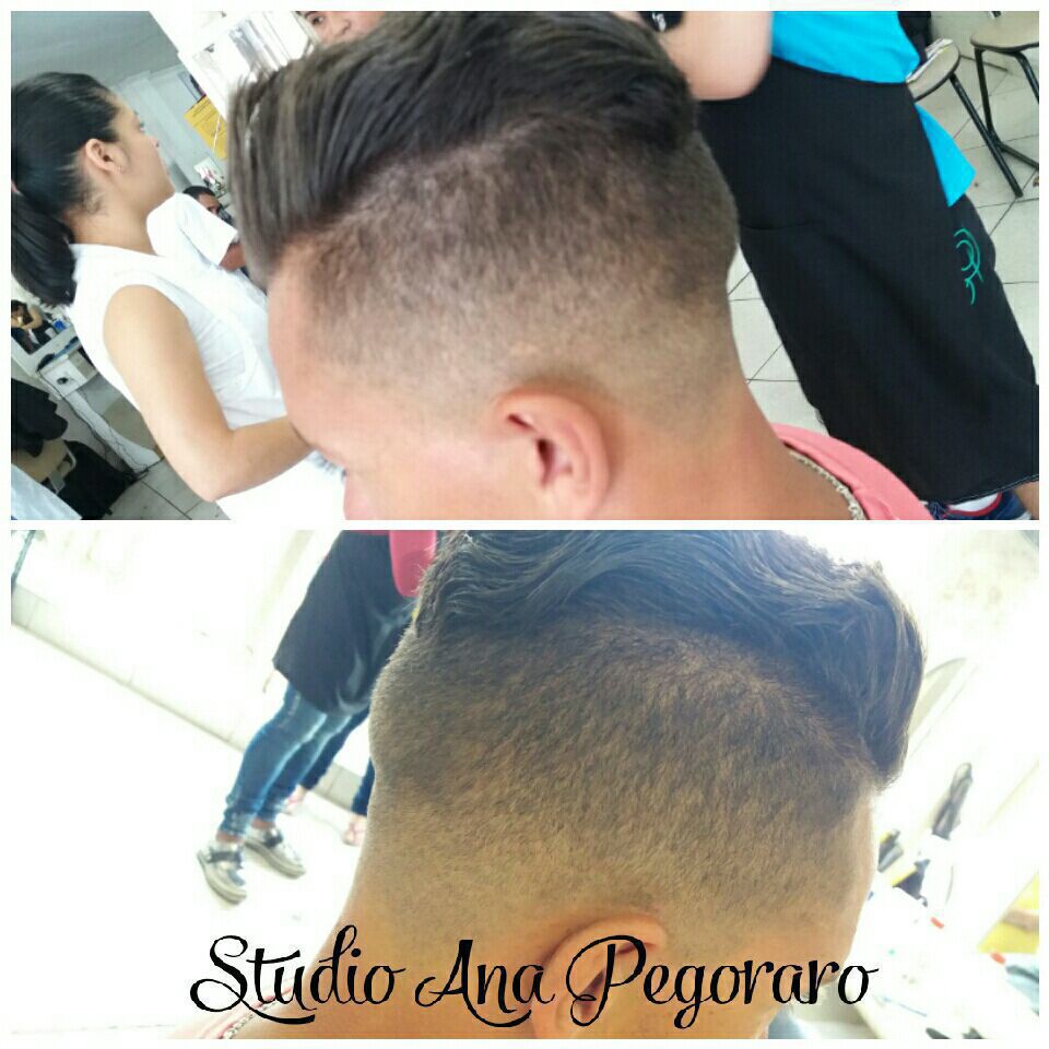 Corte Masculino Degrade cabelo cabeleireiro(a)