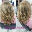 Coloração, escova e Babyliss