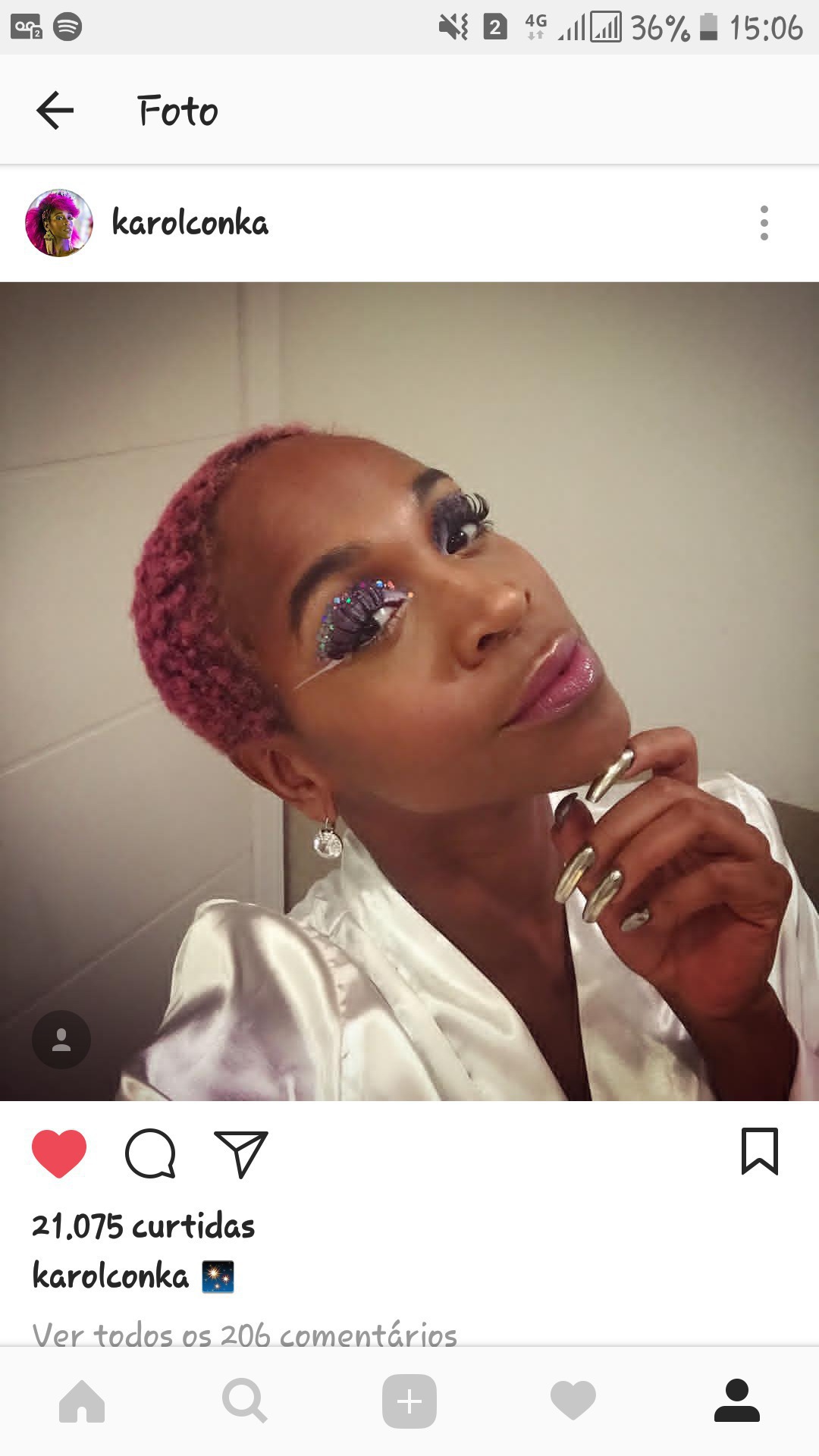 Com a top Karol Conka, unhas feitas para o prêmio multishow! 
@karolconka @jufernandesnails  unha manicure e pedicure massoterapeuta