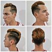 Corte undercut, técnica usada pente e maquina, pente corrido, mecha a mecha finalização secador e pomada modeladora para finalizar o penteado.