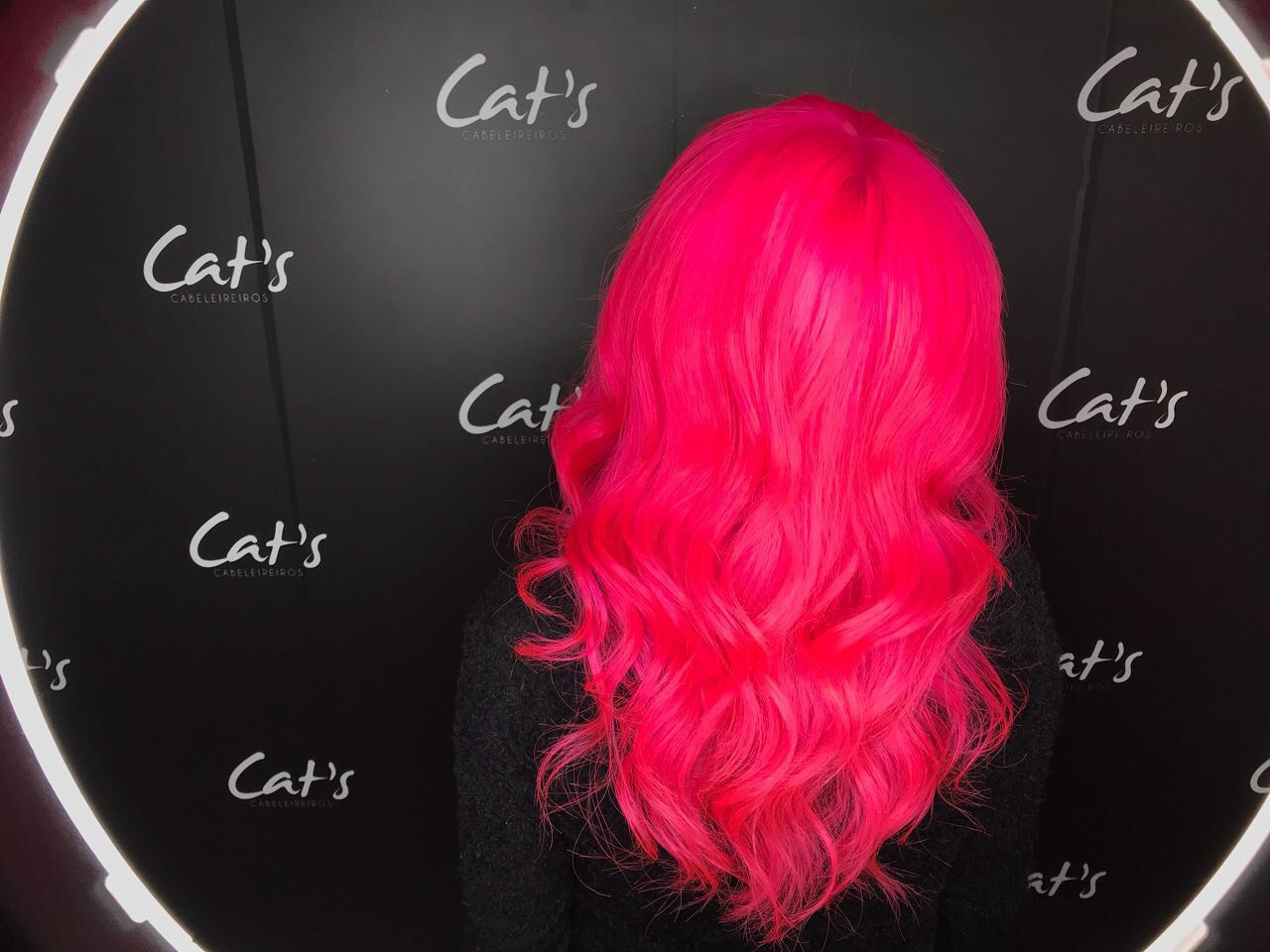 Crazy color pink  cabelo cabeleireiro(a) maquiador(a)