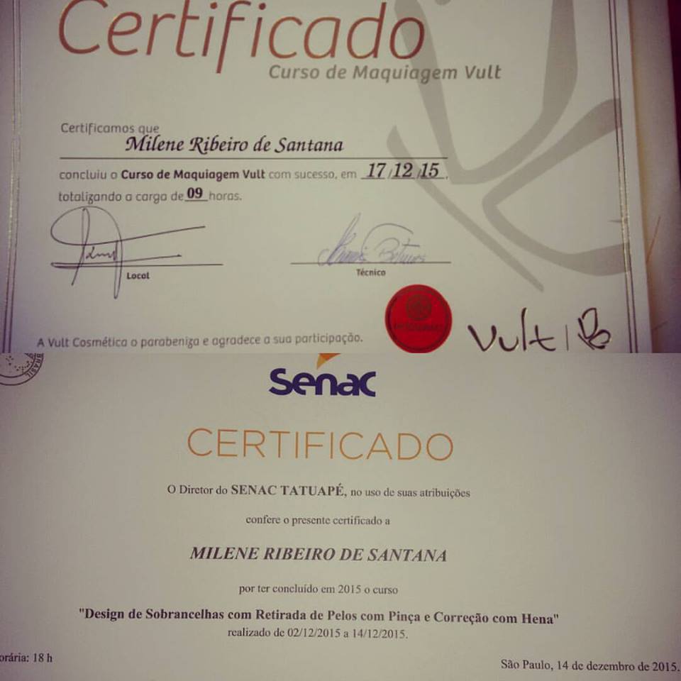maquiagem esteticista recepcionista