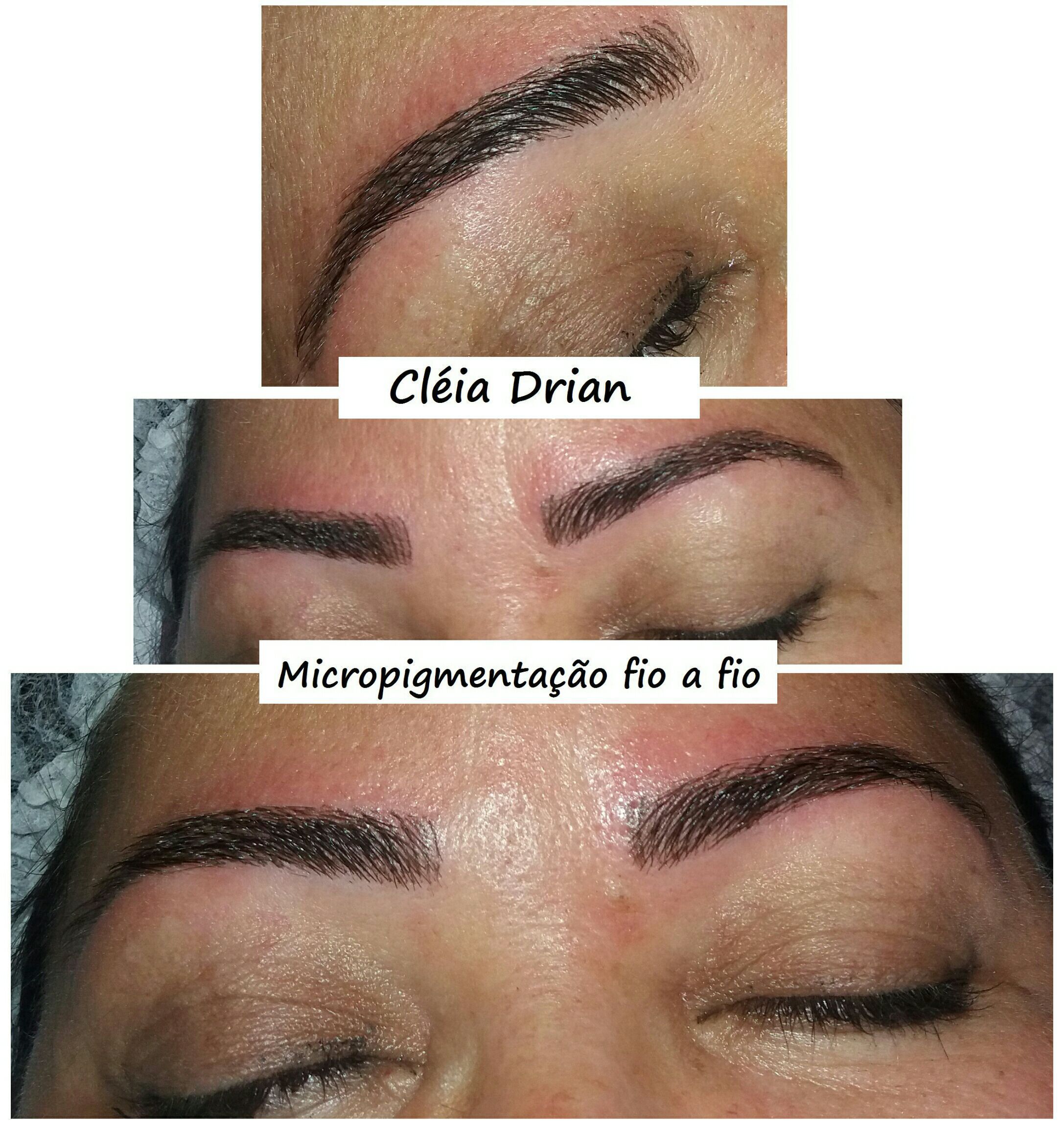 Micropigmentação das sobrancelhas fio a fio.
Foram utilizados os pigmentos da Iron Works castanho claro e castanho médio. estética micropigmentador(a) designer de sobrancelhas