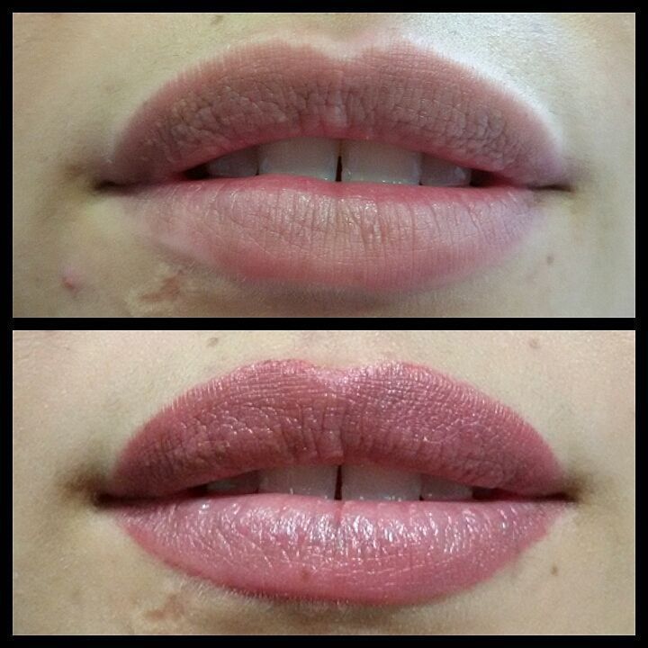 Micropigmentação labial 💋💋💋
**ANTES | RESULTADO CICATRIZADO**
(Sem retoque)
Técnica que permite corrigir assimetrias e tonalidade com naturalidade, como se fosse a cor dos seus lábios, porém com contorno bem definido e bem desenhada, viçosa e além de tudo com aspecto saudável. 
😍 Quem ja não quer acordar assim? — em Fernanda Marinho Micropigmentação.
 estética dermopigmentador(a) designer de sobrancelhas biomédico(a) maquiador(a) outros