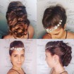 Penteado de noiva, trança moicano 💝💥