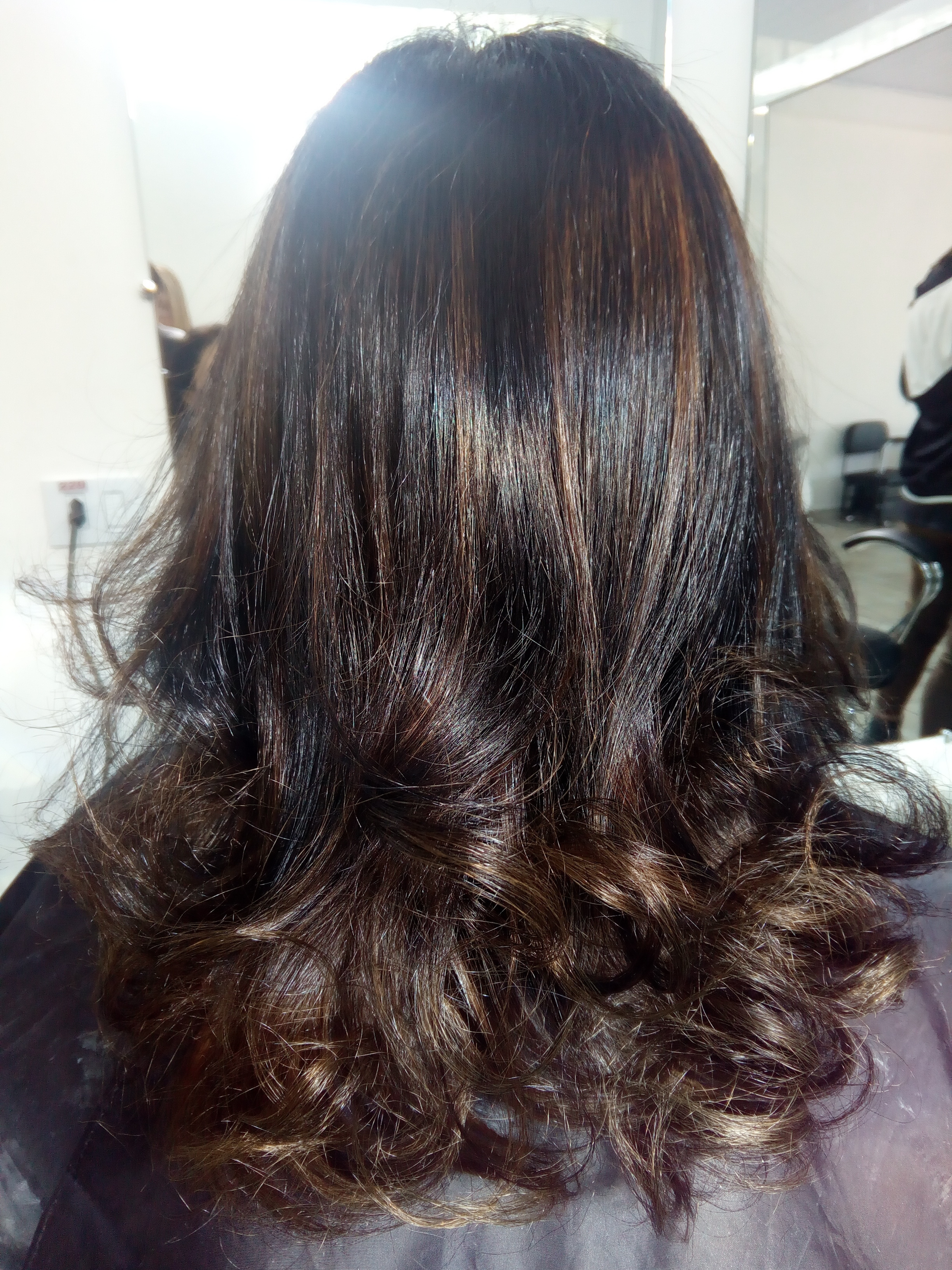 Reflexo Ombree Hair -Mechas vermelhas cabeleireiro(a) maquiador(a)