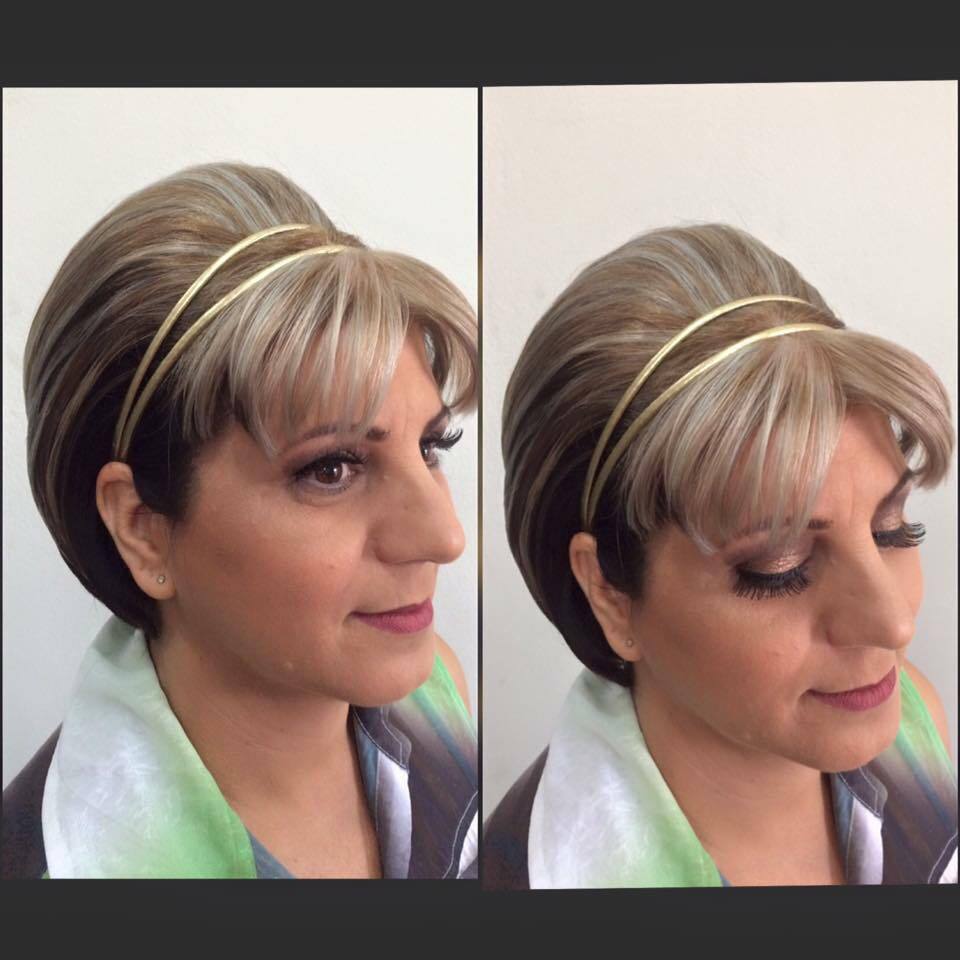 Uma mulher poderosa .  maquiagem cabeleireiro(a) maquiador(a)